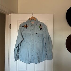 Filson women’s embroidered western shirt
